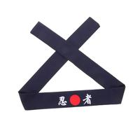 Hemobllo Diadema de Chef Japonesa Cinta Cabeza de Karate Diadema Pequeña para Gorro de Chef para Disfraz de Sushi y Accesorios de Karate Diseño Ninja