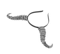 Hemobllo Diadema de Cuerno de Carnero Infernal Diadema Cuernos Demoníacos para Halloween Disfraces Cosplay y Fiestas