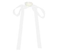 Hemobllo Diadema de Encaje Blanco Flor de Té Multifuncional para Mujer, Cinta para Cuello Vintage Francés, Accesorio Clásico y Versátil el Cabello