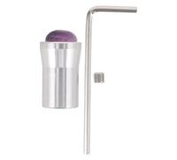 Hemobllo Diapasón de Meditación de Amatista Base para Sanación de Frecuencias Accesorio de Yoga para Dispositivos de Curación Soporte para Pies de Diapasón para Meditación