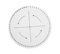 Hemobllo Disco Trenzado para Pulseras Ranuras Resistente y Grueso Tejedora de Hilo Encerado Multifuncional para Manualidades y Diseño de Accesorios