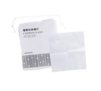 Hemobllo Discos y Almohadillas de Algodón para Maquillaje 100 Unidades Finos Elásticos Desechables para Mujer Cuidado Facial Aplicación de Tónico y Loción