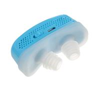 Hemobllo Dispositivo Antirronquidos Nasal Eléctrico Recargable Portátil Azul para Dormir Mejor Cuidado Salud Nocturno