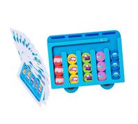 Hemobllo Educativo de Madera para Juguete de Clasificación y Emparejamiento de Colores Desarrollo de Habilidades Motoras Entrenamiento de Inteligencia y Diversión Creativa para Años