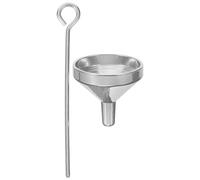 Hemobllo Embudo Pequeño de Acero Inoxidable para Botellas Pequeñas Herramienta Dispensadora de Perfume y Líquidos Mini Embudo para Rellenar Frascos de Colonia y Aceites Esenciales Uso