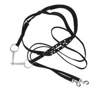 Hemobllo Equipo de Equitación Cabezada de Cuerda de Nylon, Adecuada para Caballos Pequeños y Entrenamiento en Pista