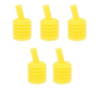 Hemobllo Esponja Filtrante Profesional Integrada para Acuario Esponja Prefiltrante Portátil Amarilla de Algodón Fino Pack de 5 Unidades para Filtración Eficaz y Mantenimiento de Peceras