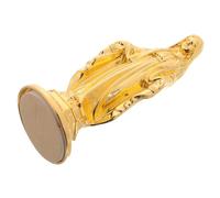 Hemobllo Estatua Virgen María Pequeña Dorada Figura Católica para Decoración Navideña y Hogar Escultura Religiosa Resistente para Regalo Espiritual Cumpleaños y Navidad