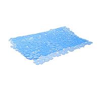 Hemobllo Esterilla Antideslizante para Secar Platos de PVC Tapete para Fregadero de Cocina Resistente al Agua Multicolor para Restaurantes y de Limpiar 50X40Cm