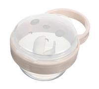 Hemobllo Estuche Porta Chupete Portátil para Niña Caja de Almacenamiento Higiénica con Diseño Compacto y Material PP Duradero para Viajes y Uso Diario