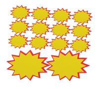 Hemobllo Etiquetas de Precio Borrables 200 Pcs para Supermercados y Tiendas Carteles de Oferta Papel Promocional Utilizadas Etiquetas para Recaudación de Fondos