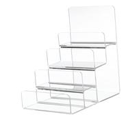 Hemobllo Expositor Acrílico Transparente de Múltiples para Gafas y Joyas Organizador de Perfumes Estante Decorativo para Hogar y Tienda