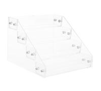 Hemobllo Expositor de Esmaltes de Uñas Multicapa Organizador de Acrílico para Salón de Belleza Soporte para Brillo de Labios y Lápiz Labial para Organizar Esmaltes y Laca de Uñas