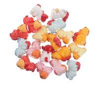 Hemobllo Figuras de Caballos en Miniatura de Resina 18 Piezas para Año Chino 2026, Adornos Feng Shui para Decoración de Escritorio, Hogar y Terrarios, Accesorios de Decoración Festiva