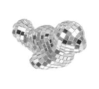 Hemobllo Figurita Mini Animal Sellada Espejo Disco Decoración Vintage para Oficina Hogar y Cafés Adorno Resistente y Duradero