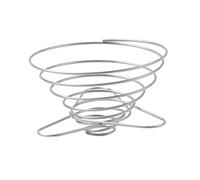 Hemobllo Filtro de Café Inoxidable Plegable con Embudo Soporte Resistente y Diseño Práctico para Infusiones y Bebidas Líquidas