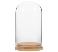 Hemobllo Funda Antipolvo para Paisaje Miniatura Vitrina De Transparente Cubierta para Terrarios para Plantas para Macetero para Nenúfares Decoración De Centro De Mesa con Forma De Campana