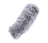 Hemobllo Funda de Micrófono Prueba de Viento Protector de Micrófono Peludo para Grabación de Podcast Entrevista al Aire o Conferencia