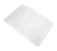 Hemobllo Funda Protectora Transparente para Cuadernos A5 Cubierta PVC y Recambio Interior Protector de Cubierta de Libro para Estudiantes Funda para Libros y Agendas