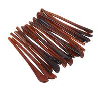 Hemobllo Fundas Protectoras para Patillas de Gafas de Sol 10 Pares Café 14 MM Fina Diseño de Orificio Redondo Soporte Antideslizante Cómodo para Orejas Cubiertas para Patillas de