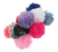 Hemobllo Fundas Protectoras Peludas para Micrófono 10 Piezas, Cubiertas a Prueba de Viento y Explosiones para Micrófonos de Clip, 0.5 Cm de Diámetro, Multicolor, Ideales para Grabación