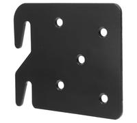 Hemobllo Gancho de Cama Negro de Hierro Ligero Soporte para Barandilla, Pieza de Repuesto Resistente para Cama Buena Manufactura y Fácil Instalación