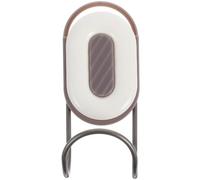 Hemobllo Gancho de Pared Deslizante 3kg sin Perforaciones para Lavabo | Hierro y Abs, Acabado Plata Pulido, Uso en Baño y Apartamentos, para Colgar Bufandas y Loofahs