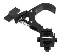 Hemobllo Gancho para Luz de Escenario Truss Clamp Abrazadera para Luces de Escenario de Aleación de Aluminio Negra para -60mm Diseño Plegable Instalación Rápida para Truss