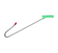 Hemobllo Gancho para Patas de Oveja Metálico con Tapa Protectora, Varilla Larga Ergonómica para Manejo Seguro de Ganado en Granjas, Herramienta Multipropósito para Captura y Control