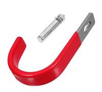 Hemobllo Ganchos de Pared Metálicos Resistentes para Garaje Tornillos, Soporte Robusto para Colgar Bicicletas, Herramientas y Escaleras, Almacenamiento Seguro en Interiores