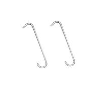 Hemobllo Ganchos para Cadena de Bicicleta Herramienta de Reparación Inoxidable de Cadena 2 Piezas Accesorios para Ciclistas Reparación de Bicicletas Herramienta de Trabajo