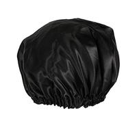 Hemobllo Gorro de Dormir de Satén Doble Capa Gorro Elástico Cabello para Mujer Evita la Caída del Cabello mientras Duerme