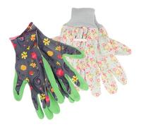 Hemobllo Guantes de Jardinería Tejido Antiarañazos Impermeables y Resistentes a Pinchazos 2 Pares Varios estilos para Hombre y Mujer para Proyectos de Jardinería y Varios estilos