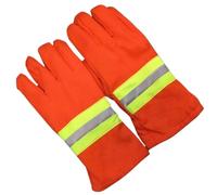 Hemobllo Guantes Resistentes al Calor Rescate para Exteriores Protección contra Fuego y Material de Algodón para Seguridad en Emergencias y Trabajos al Aire Libre