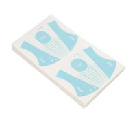 Hemobllo Guía de Formas para Uñas Reutilizable Azul 100 Piezas Papel para Extensión de Uñas UV Suministros para Manicura DIY Plantilla Accesorios Profesionales y Caseros