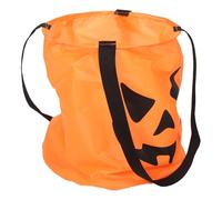 Hemobllo Halloween Bucket con Luces LED de Alta Eficiencia Diseño Calabaza Luminosa Portátil para Dulces y Decoración de Fiestas de Halloween