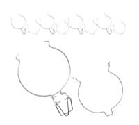 Hemobllo Hebillas de Alambre para Tarros de Vidrio Grandes, 5 Unidades, Cierre Hermético para Frascos de Cocina, Clips de Sellado para Envases de 500 Ml, Repuestos para Frascos Existentes
