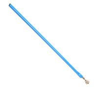 Hemobllo Herramienta de Ajuste para Músicos Profesionales y Principiantes Material Metálico Azul de 457mm Ruedas Plateadas y Diseño Único para Barra de Alma de Guitarra Eléctrica