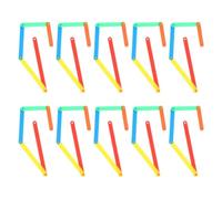 Hemobllo Herramienta de Aprendizaje de Ángulos Montessori Estudiantes de Primaria, Material Interactivo de Plástico Reutilizable 50 Piezas para Aula y Jardín de Infantes