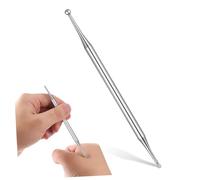 Hemobllo Herramienta De Masaje Metálica Portátil Para Acupresión Facial y Corporal Varilla Pulida De Acero Inoxidable Para Relajación Muscular y Estimulación De Puntos De Reflexología