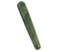 Hemobllo Herramienta para Promover la Circulación y Aliviar Tensiones Natural Masajeador de Varilla de Jade Verde Multi-funcional para Masaje de Espalda y Pies