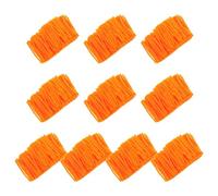 Hemobllo Hilo para Manualidades de Lana para Tejer a Crochet, 10 Hilos Precortados para Bordar Alfombras y Manteles Individuales, Apto para Principiantes y Adultos