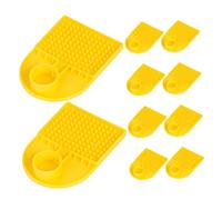 Hemobllo Honey Bee Drinking Nest Beehive Entrance Bee Feeder, 10pcs yellow ABS water dispenser, safe drinking solution for honey bees and new swarms, easy bottle compatibility, all-weather