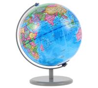 Hemobllo Hucha con Forma de Globo Terráqueo Metálica Pintada Almacenamiento Seguro para Billetes Diseño Educativo para Ahorro Divertido y Aprendizaje Geográfico Caja de Ahorros