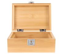 Hemobllo Humidor para Mantener Frescos los Cigarros Portátil Diseño Moderno de Madera para Viaje y Función de Protección en Exteriores