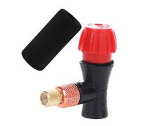 Hemobllo Inflador para Bicicleta con Funda Protectora de Válvula de Control Integrada Inflado Rápido y Portátil Adecuado para Ciclismo de Carretera y Diario
