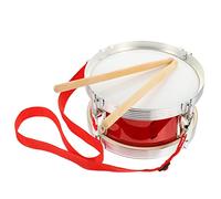 Hemobllo Instrumento De Percusión Caja Militar De 8 Pulgadas Para Niños Baquetas, Kit De Batería Infantil Liviano y Seguro, Adecuado Para Práctica y Actuación Musical Educativa