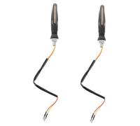 Hemobllo Intermitentes Led Para Motocicleta 2 Piezas, Luz De Señalización Amarilla, Resistente Al Agua, 12v, Efecto Secuencial, Para Uso Todas Las Estaciones, Mejora Visibilidad y Seguridad Para Motos