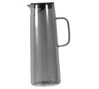 Hemobllo Jarra de Vidrio Tapa y Filtro Jarra de Agua Multifuncional para y Bebidas Frías Resistente para Cocina y Refrigerador