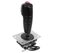 Hemobllo Joystick de Vuelo Botones Palanca de Control para Simulación de Vuelo Aleación de Aluminio y Pvc Control Preciso Accesorios para de Juegos